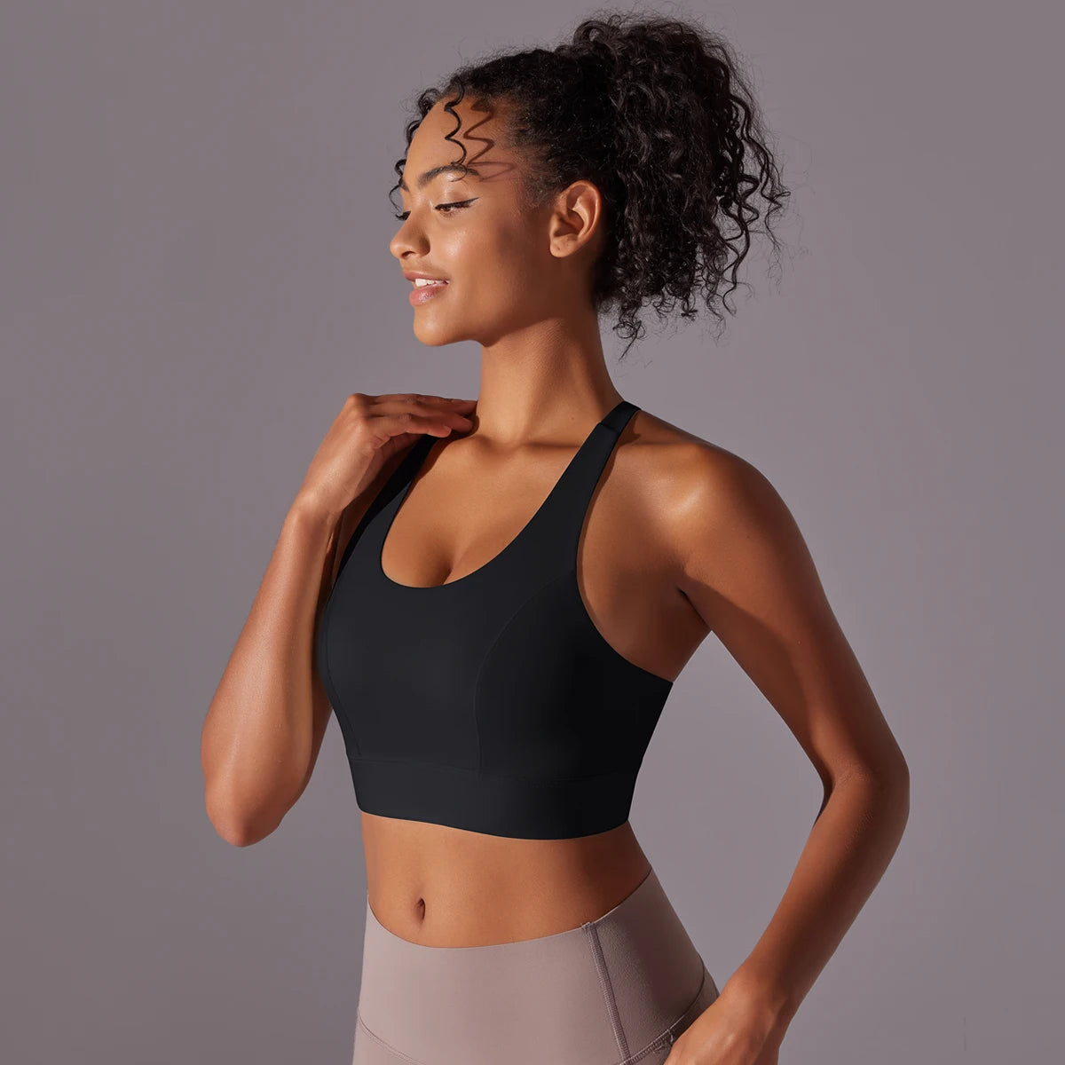 Buttery Soft Non-marking Peachy Tank Sports Bra