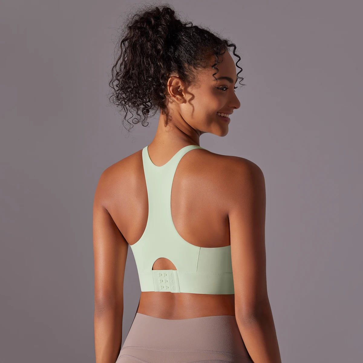 Buttery Soft Non-marking Peachy Tank Sports Bra