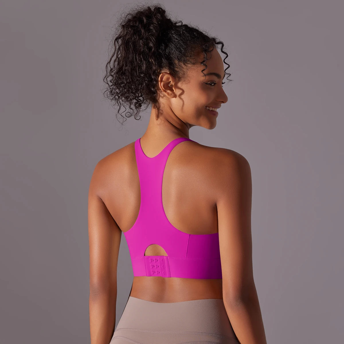 Buttery Soft Non-marking Peachy Tank Sports Bra