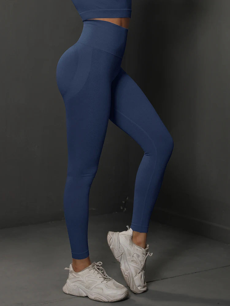 High Waist Hip Tight Seamless Peachy Bottom Leggings