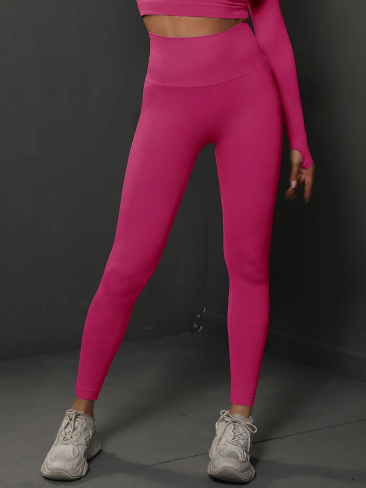 High Waist Hip Tight Seamless Peachy Bottom Leggings