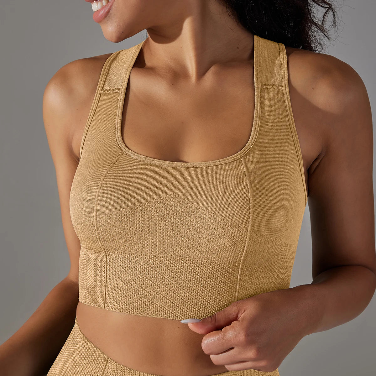 Peachy Fit Compressed Tank Crop Top