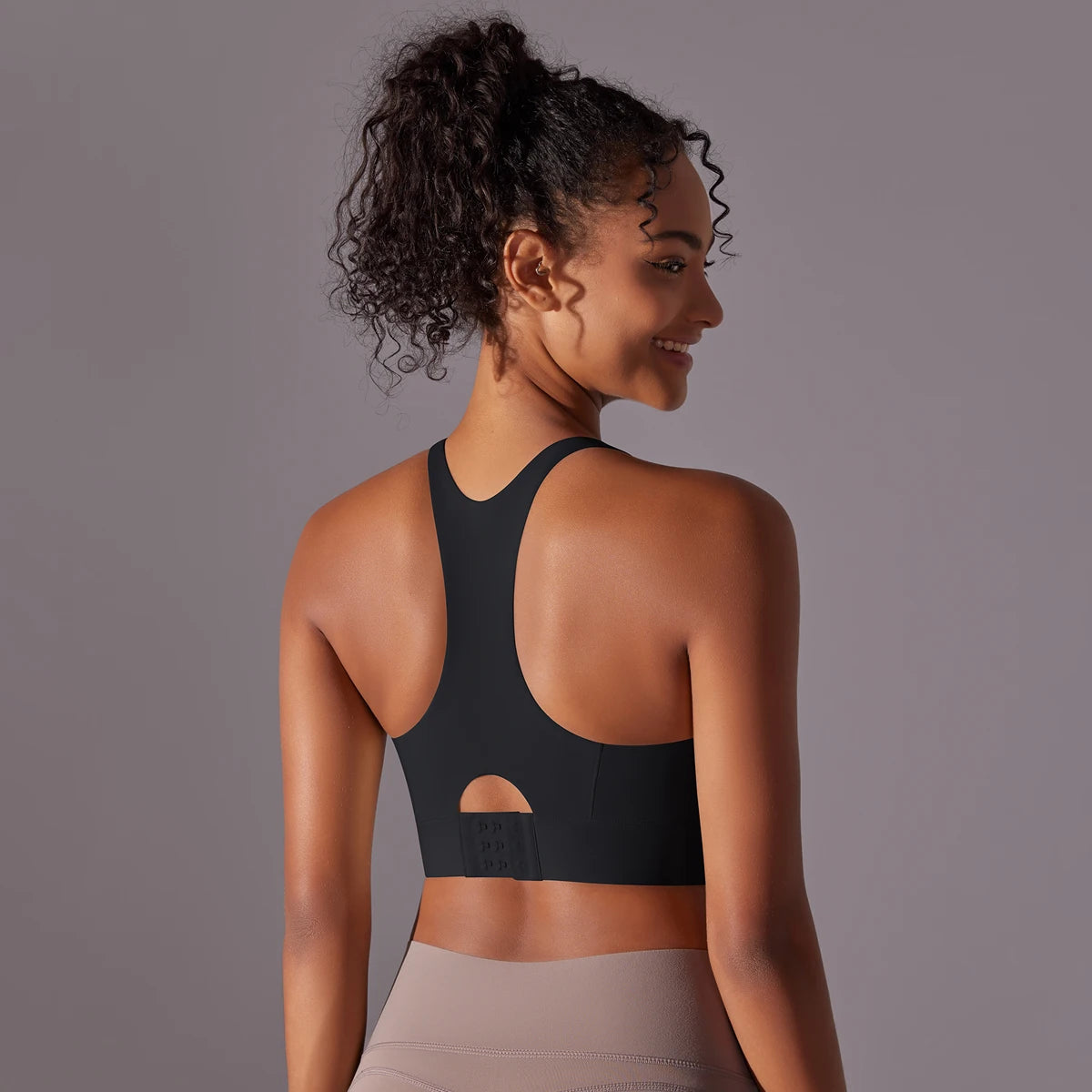 Buttery Soft Non-marking Peachy Tank Sports Bra