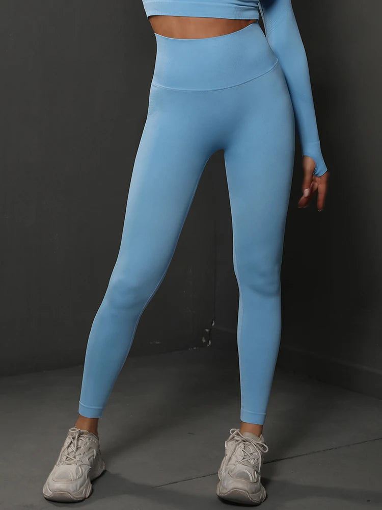 High Waist Hip Tight Seamless Peachy Bottom Leggings