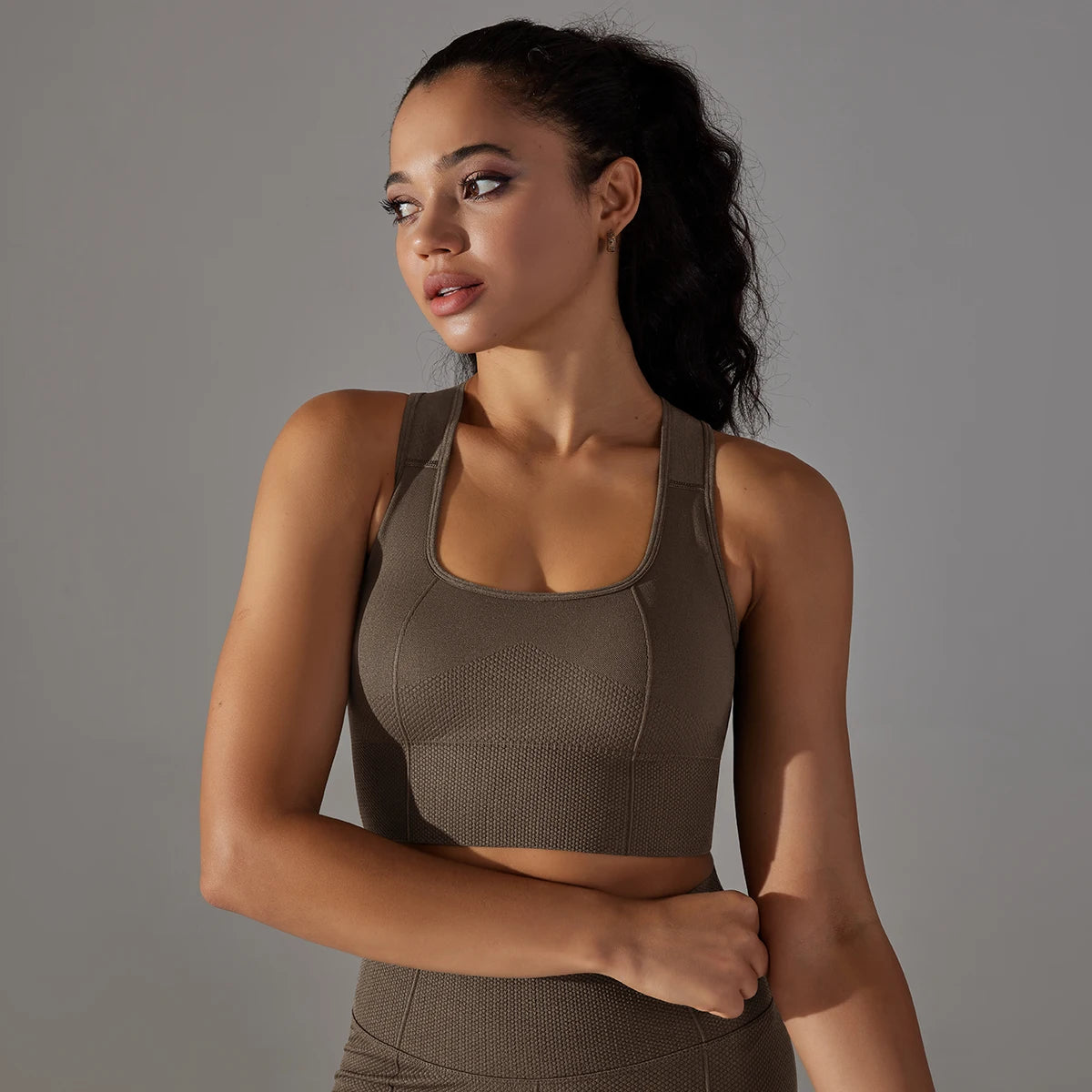 Peachy Fit Compressed Tank Crop Top