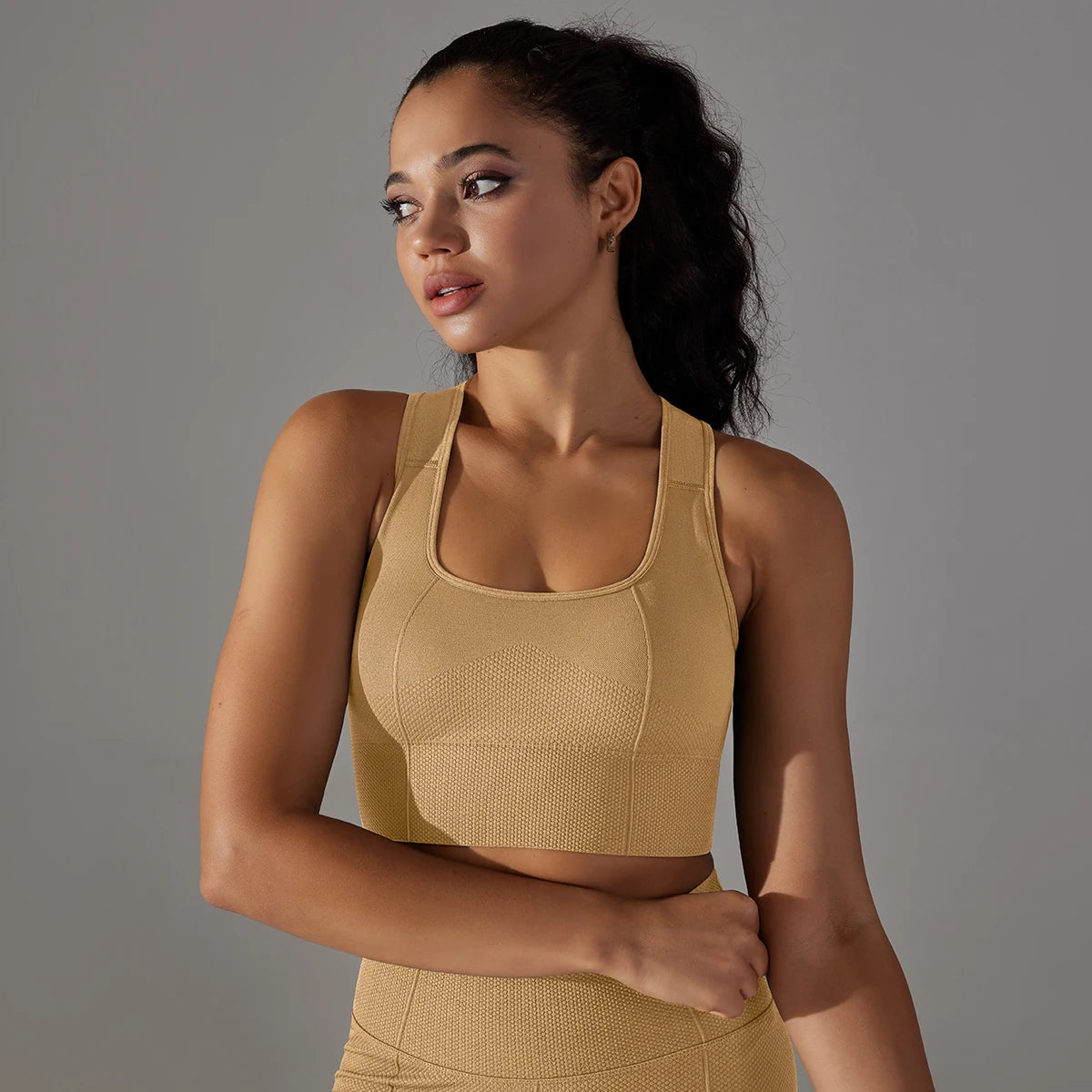 Peachy Fit Compressed Tank Crop Top