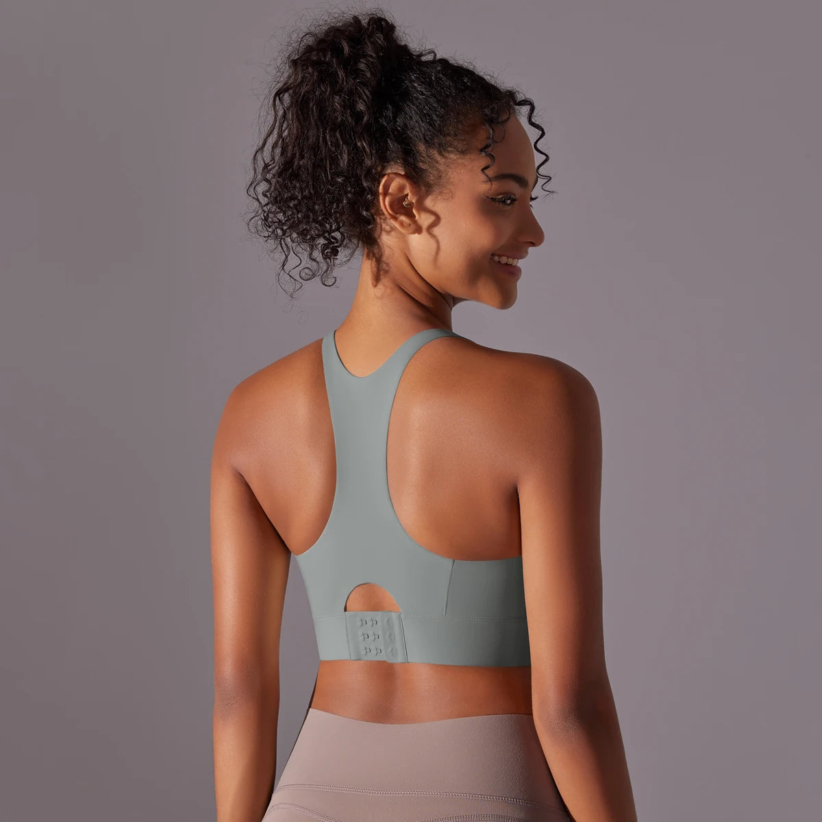 Buttery Soft Non-marking Peachy Tank Sports Bra