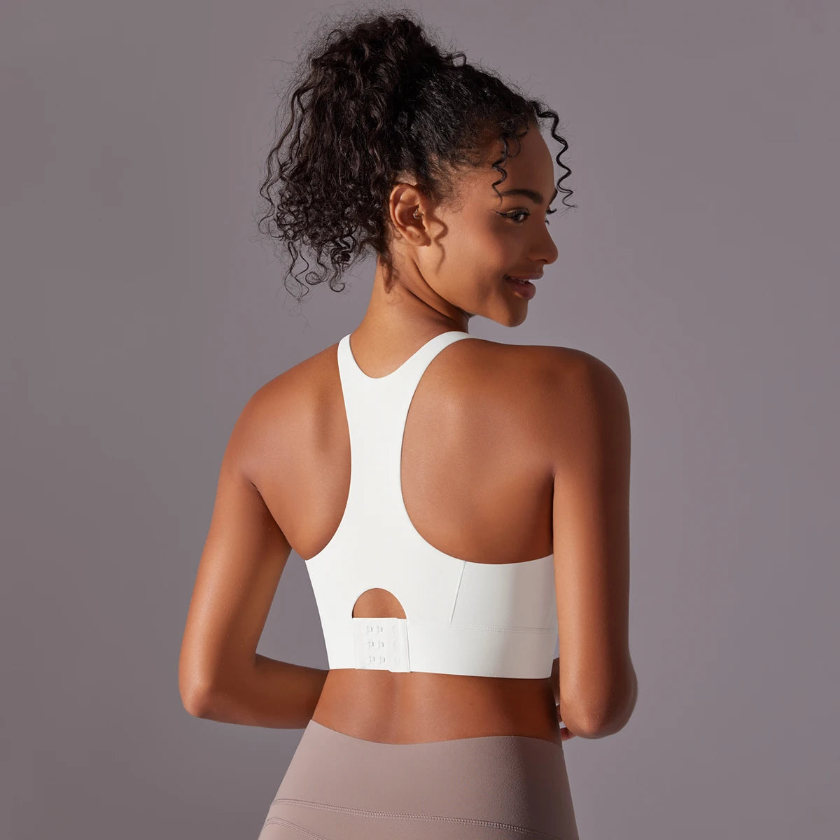 Buttery Soft Non-marking Peachy Tank Sports Bra