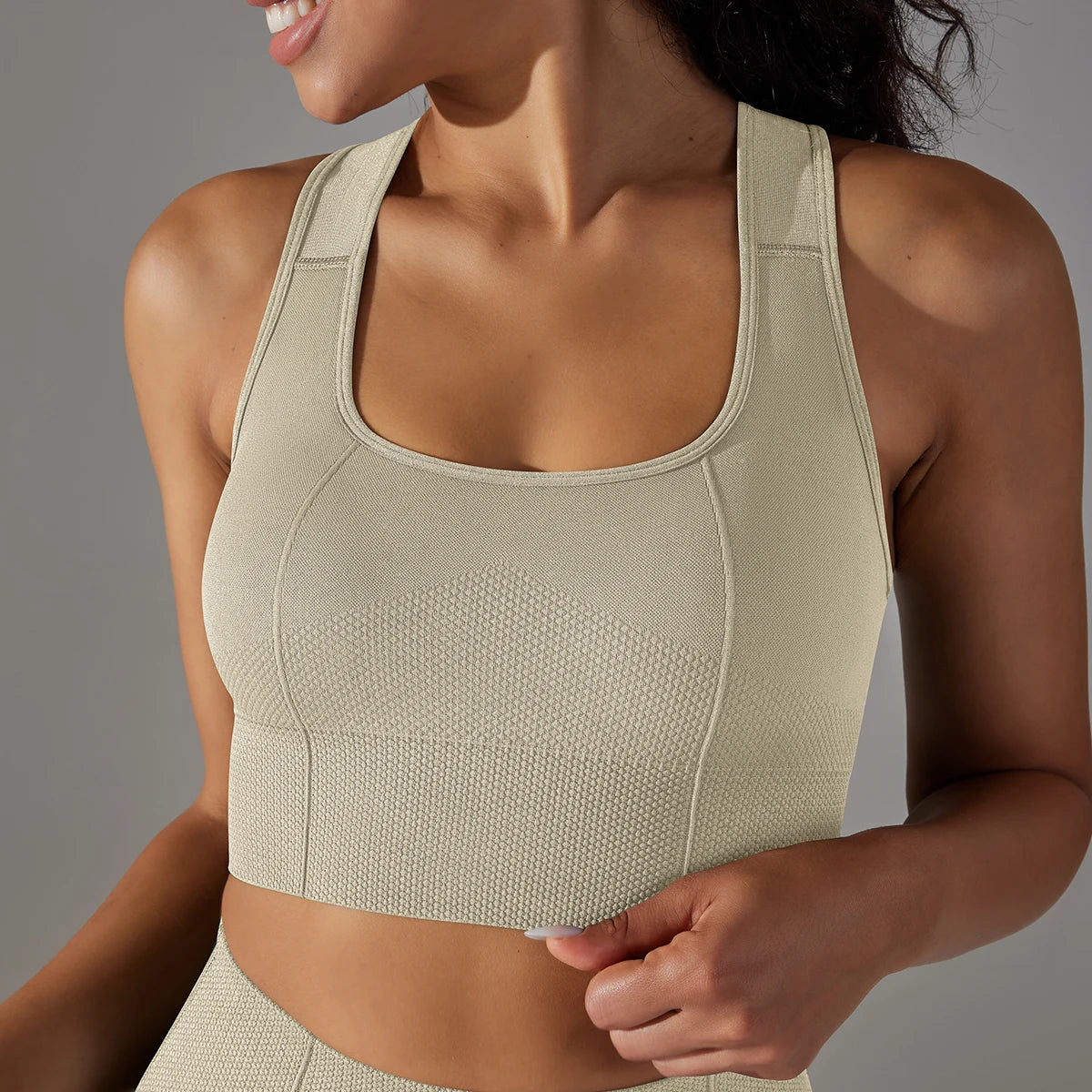 Peachy Fit Compressed Tank Crop Top